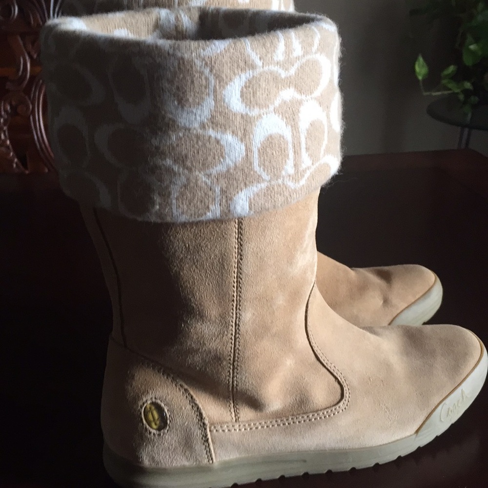 Coach boots.